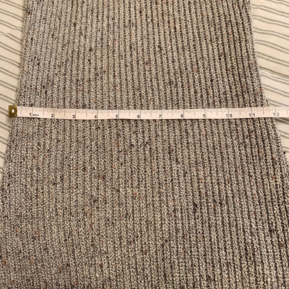 Tan sweater dress